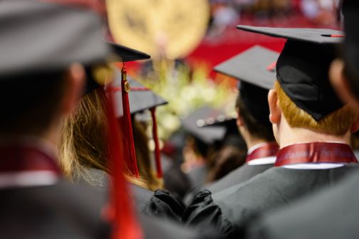 Students graduating